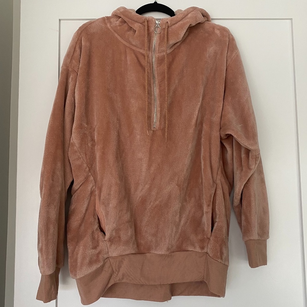Peach Cozy Sweatshirt